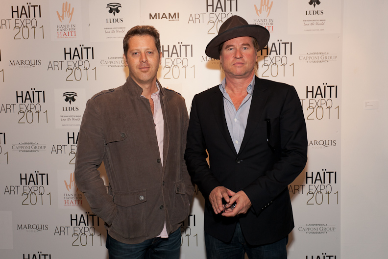 VAL KILMER _ HAITI ART EXPO!