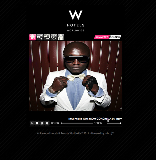 SYMMETRY SOUNDS BY W HOTELS