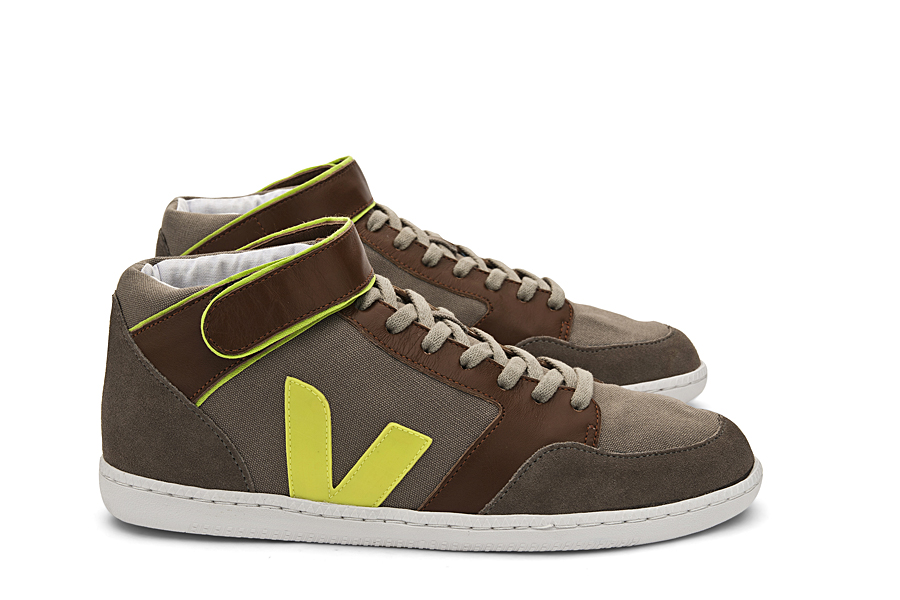 VEJA_FELICITE_CANVAS_MOONROCK_JAUNE_FLUO VEJA_FELICITE_CANVAS_MOONROCK_JAUNE_FLUO