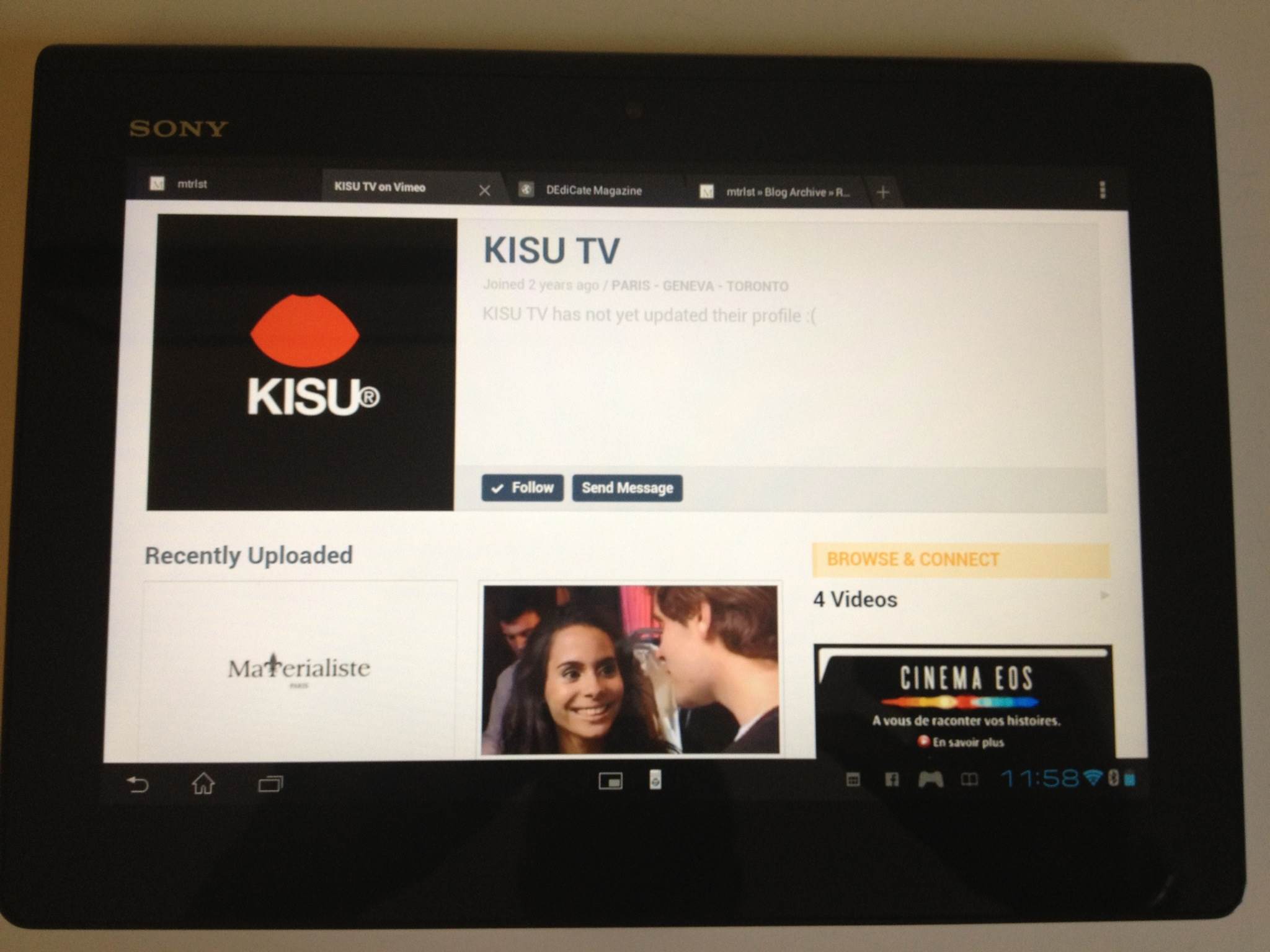 Sony tablet S Sony tablet S