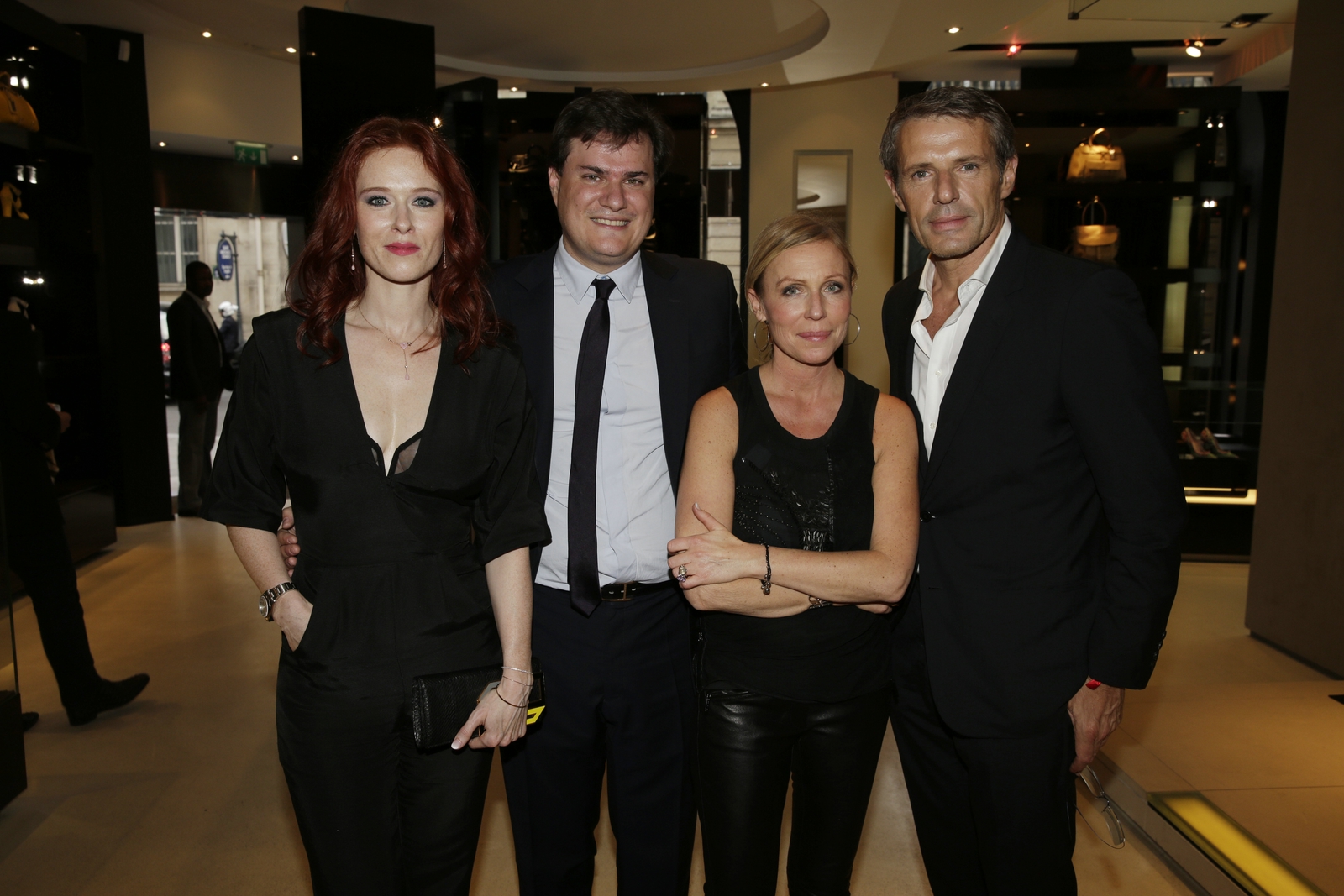 AUDREY FLEUROT, BENJAMIN CYMERMAN, CELINE CHAVALIER (BARBARA BUI), LAMBERT WILSON 