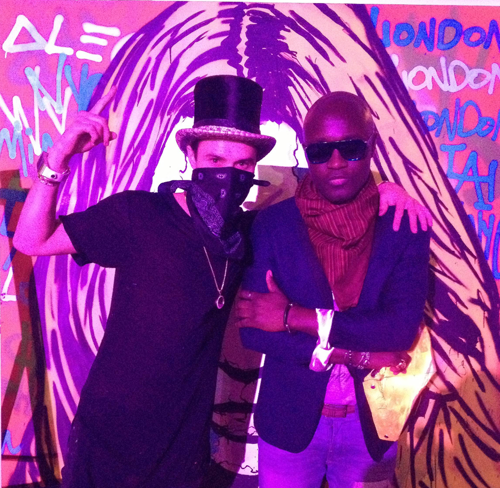 ART BASEL MIAMI - 2013 - ALEC MONOPOLY - HARVEY AMBOMO