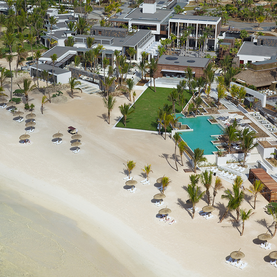 LONG BEACH MAURITIUS - aerial_view_of_piazza