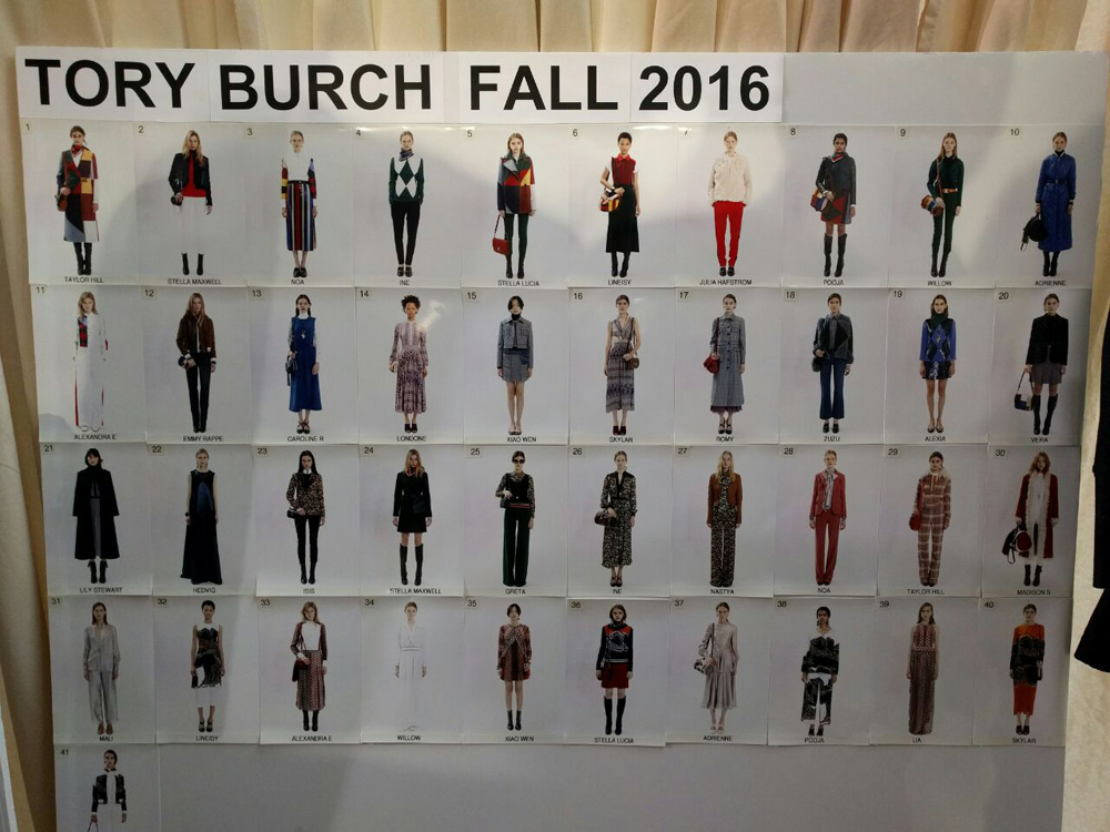 TORY BURCH - NYFW -BACKSTAGE