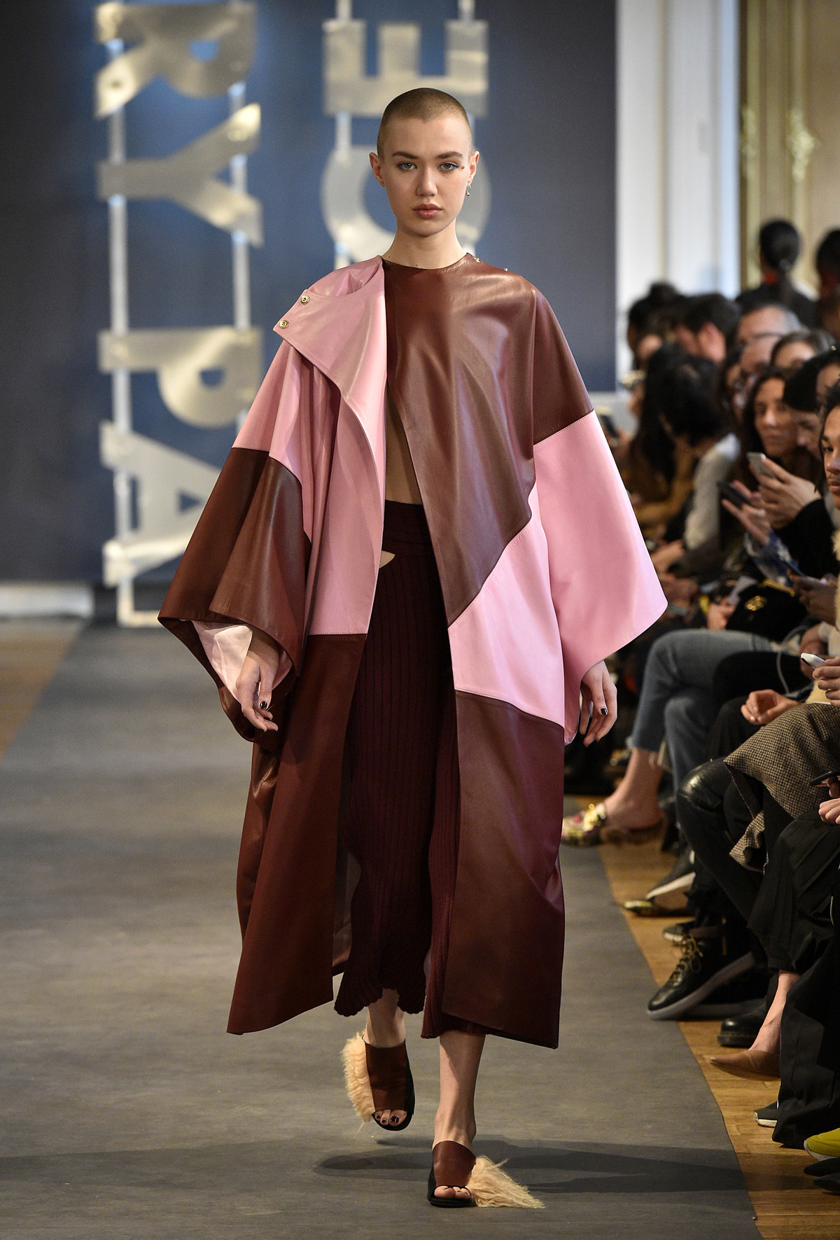 PARIS, FRANCE - MARCH 03: A model walks the runway during the Each x Other show as part of Paris Fashion Week Womenswear Fall/Winter 2017/2018 on March 3, 2017 in Paris, France. (Photo by Kristy Sparow/Getty Images)